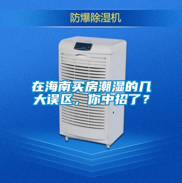 在海南買房潮濕的幾大誤區(qū),你中招了?