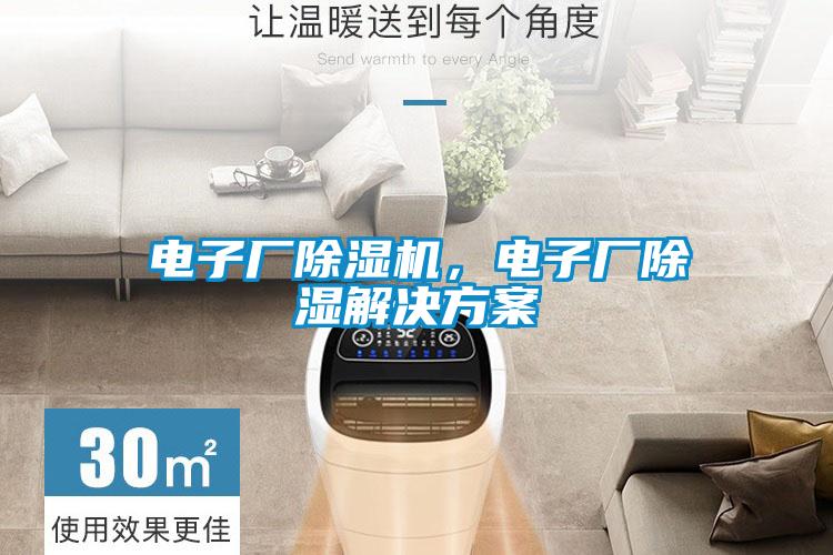 電子廠除濕機(jī)，電子廠除濕解決方案
