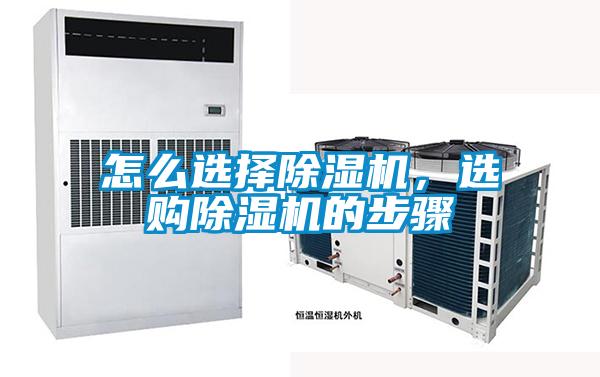 怎么選擇除濕機，選購除濕機的步驟