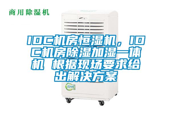 IDC機(jī)房恒濕機(jī),IDC機(jī)房除濕加濕一體機(jī) 根據(jù)現(xiàn)場(chǎng)要求給出解決方案