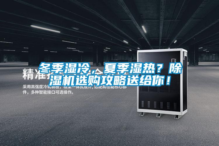 冬季濕冷，夏季濕熱？除濕機選購攻略送給你！