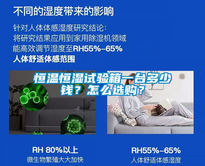 恒溫恒濕試驗(yàn)箱一臺(tái)多少錢(qián)？怎么選購(gòu)？
