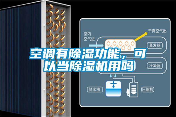 空調(diào)有除濕功能，可以當除濕機用嗎