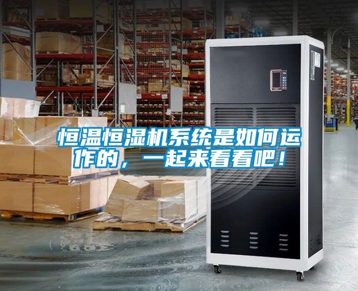 恒溫恒濕機(jī)系統(tǒng)是如何運(yùn)作的，一起來(lái)看看吧！