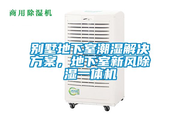 別墅地下室潮濕解決方案，地下室新風除濕一體機