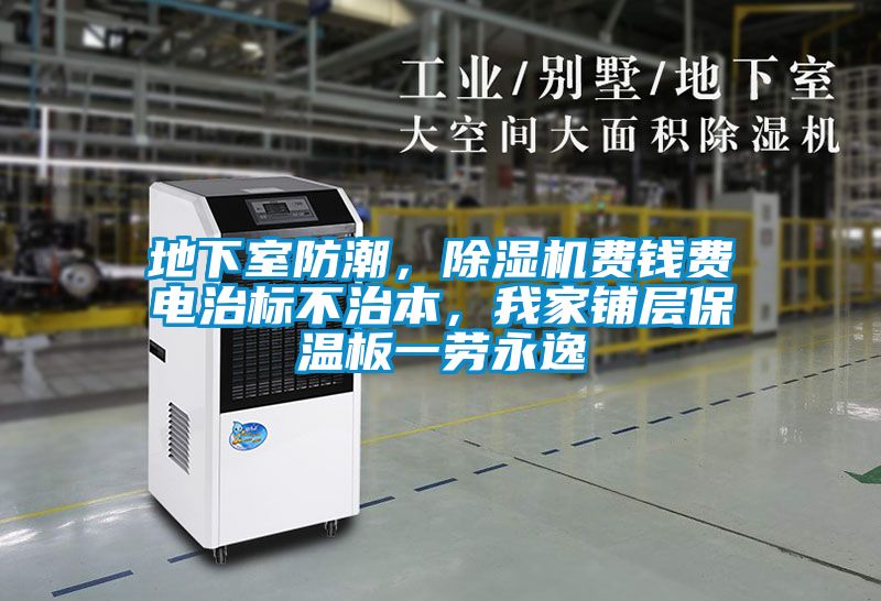 地下室防潮，除濕機費錢費電治標不治本，我家鋪層保溫板一勞永逸