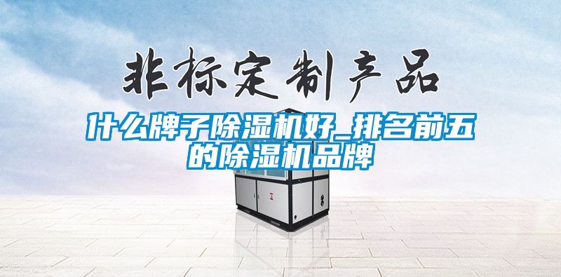 什么牌子除濕機好_排名前五的除濕機品牌